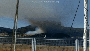 Smoke on the water ...